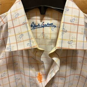 Robert Graham Multicolor Plaid Men's Shirt